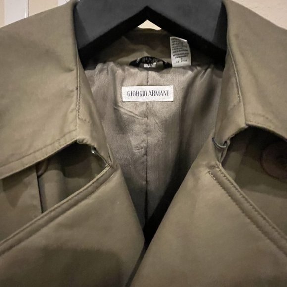 *SOLD* Giorgio Armani Men's Insulated Trench - Picture 11 of 11